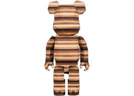 全新 Medicom Toy Bearbrick Be@rbrick 400% Karimoku Fragment Polygon Horizon 木
