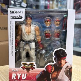 全新 Bandai S.H.Figuarts Shf Ryu 01 Street Fighter 街頭霸王 街霸 龍 阿龍 01