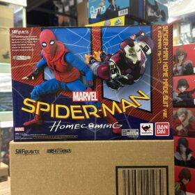開封品 Bandai S.H.Figuarts Shf Spiderman Spider-Man Home Made Suit Ver Ironman Mark 47 MK 47 Homecoming 蜘蛛俠 無家日 不戰無歸 自製服裝 鐵甲奇俠 鋼鐵人 鋼鐵俠