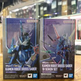 Bandai S.H.Figuarts Shf Kamen Rider Xross Saber 10 Seiken Set
