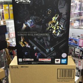 開封品 Bandai Metal Structure RX-93 V Gundam Option Prats Londo Bell Engineers 解體匠機 匠機 地台 裝備
