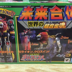 開封品 Bandai Soul Of Chogokin GX-59R GX 59R Mirai Robot Daltanious 超合金魂 未来合體 金毛獅王