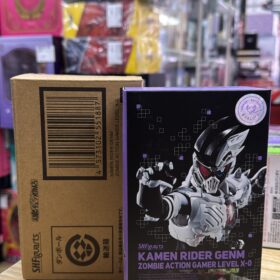 開封品 Bandai S.H.Figuarts Shf Kamen Rider Genm Zombie Action Gamer Level X-0 幪面超人 假面騎士
