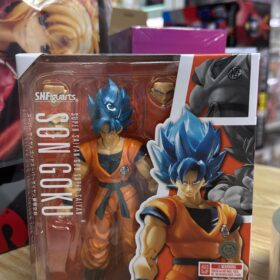 全新 Bandai S.H.Figuarts Shf Super Saiyan God Super Saiyan Son Goku Son Gokou Dragon Ball Dragonball 龍珠 藍髮悟空 孫悟空
