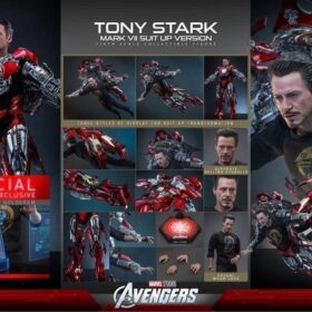 全新 Hottoys MMS718 SP Tony Stark Ironman Mark 7 MK 7 Suit Up Version 鋼鐵人 鋼鐵俠 鐵甲奇俠 特別版