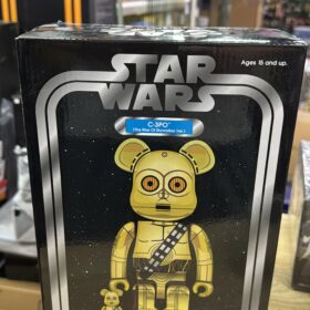 全新 膠紙鬆 Medicom Toy Bearbrick Be@rbrick Ra@rbrick 400% C-3PO C3PO Star War Starwar 星球大戰 星戰