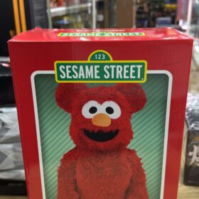 全新 Medicom Toy Bearbrick Be@rbrick Ra@rbrick 400% Elmo Sesame Street 芝麻街 紅毛