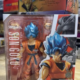 全新 Bandai S.H.Figuarts Shf Super Saiyan God Super Saiyan Son Goku Son Gokou Dragon Ball Dragonball 龍珠 藍髮悟空 孫悟空