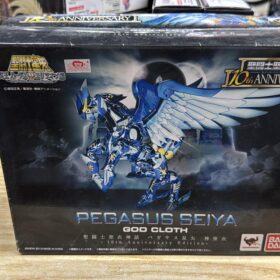 全新 Bandai Saint Seiya Myth Cloth Pegasus Seiya God Cloth 10Th Anniversary Edition 10周年 聖鬥士星矢 聖衣神話 神聖衣 天馬座 星矢