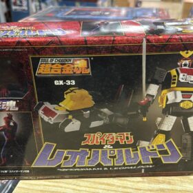 Bandai Soul Of Chogokin GX-33 SpiderMan  & leopaldon