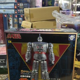 開封品 Evolution Toy Tetsujin 28 Seklton Armor Ver Super Metal Action 鐵人28號 太陽之使者 透明版
