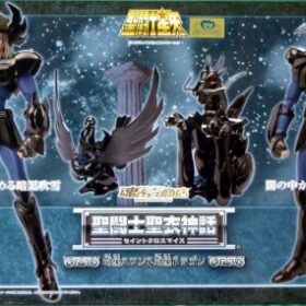 Bandai Saint Seiya Myth Cloth Black Swan and Black Dragon Tamashii