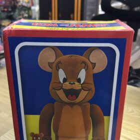 全新 Medicom Toy Bearbrick Be@rbrick 400% 100% Jerry Flocky Ver Tom And Jerry 貓和老鼠 傑瑞 湯姆