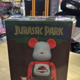 全新 Medicom Toy Bearbrick Be@rbrick 400% 100% Jurassic Park 侏羅紀公園