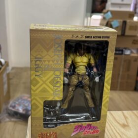 Medicos Super Action Statue Joseph Joestar Iggy  Jojo Bizarre Adventure