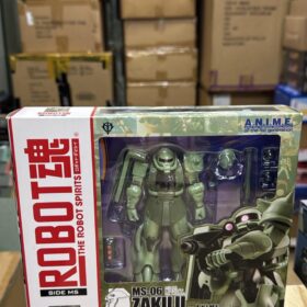 全新 Bandai Robot Spirits Robot 197 MS-06 Zaku II Robot魂 綠渣 量產型 渣古 高達 機動戰士