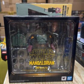 全新 Bandai S.H.Figuarts Shf Boba Fett The Mandalorian Star Wars Starwars 星球大戰 曼達洛人 波巴費特 賞金獵人