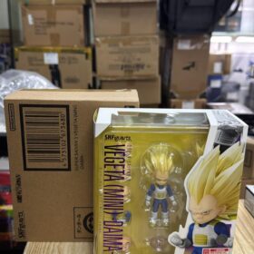 開封品 Bandai S.H.Figuarts Shf Super Saiyan 3 Vegeta Mini Daima Dragon Ball DragonBall 龍珠 比達 大魔 迷你版