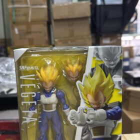 開封品 Bandai S.H.Figuarts Shf Super Saiyan Vegeta Dragon Ball 龍珠 超級撒亞人