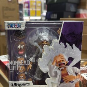 Bandai S.H.Figuarts Shf Monkey.D Lluffy Gear 5 One Piece