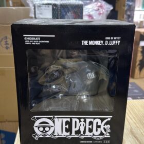全新 One Picec Chocoolate Chocoleta King Of Artist Limited Edition The Monkey D Luffy Metalic Color 海賊王 路飛 電鍍色 金屬色 黑白色 聯乘特别限定版