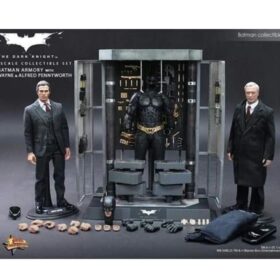 開封品 Hottoys MMS236 The Dark Knight Batman Armory With Bruce Wayne And Alfred Pennyworth 黑暗騎士 蝙蝠俠武器櫃
