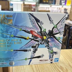 開封品 Bandai Metal Robot Strike Freedom Gundam Wing Of Light Hi-Mat Full Busrst Effect Set 突擊自由 光之翼 配件包 機動戰士 高達