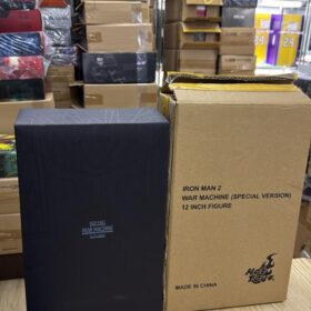 開封品 面罩有黃有花 Hottoys MMS166 Ironman 2 War Machine Milk Version 鋼鐵俠 鋼鐵奇俠