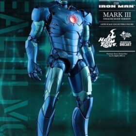 全新 Hottoys MMS314 Ironman Mark 3 MK 3 Stealth Mode Version 匿蹤版 鐵甲奇俠