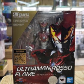 開封品 Bandai S.H.Figuarts Shf Ultraman Rosso Flame 羅索 羅布 火元素 龘 奧特曼 鹹旦超人 咸蛋超人 超人
