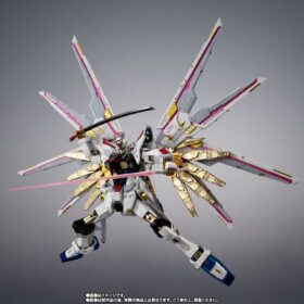 全新 Bandai Chogokin Mighty Strike Freedom Gundam Seed 超合金 突擊自由高達 自由高達 機動戰士 高達