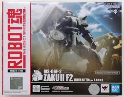 全新 Bandai Robot Spirits Robot MS-06F-2 Zaku II Neuen Vitter Robot魂 高達 機動戰士 渣古