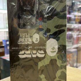 Medicom Toy Bearbrick Be@rbrick 400% 100% 1 St Camo Shark Bape Play ABC A Bathing Ape WGM