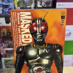 開封品 爆皮起毛 Medicom Toy Rah 393 Black Masked Rider 幪面超人 假面騎士