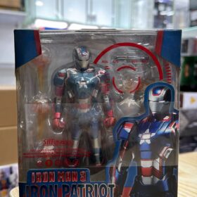 全新 Bandai S.H.Figuarts Shf Iron Patriot Ironman 3 戰爭機器 鋼鐵愛國者