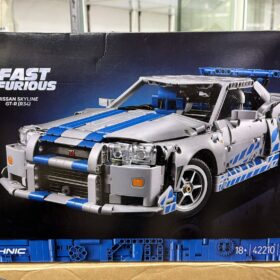 全新 Lego 42210 2 Fast 2 Furious Nissan Skyline GT-R Technic R34 Car 狂野極速