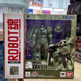 全新 Bandai Robot Spirits Robot 197 MS-06 Zaku II Robot魂 綠渣 量產型 渣古 高達 機動戰士