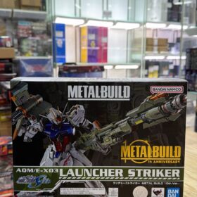 開封品 Bandai Metal Build Launcher Striker Revival Ver 突擊高達 炮裝 配件包 機動戰士 高達