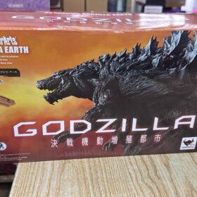 開封品 Bandai S.H.Monsterarts SHM Godzilla Earth 哥斯拉 決戰機動増殖都市