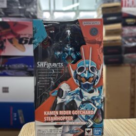 全新 Bandai S.H.Figuarts Shf Kamen Rider Gotchard Steamhopper 幪面超人 葛查多 蒸汽草蜢