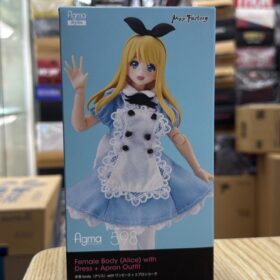 全新 Max Factory Figma 598 Alice With Dress Apron Outfit Female Body 愛麗絲 連身裙 圍裙裝