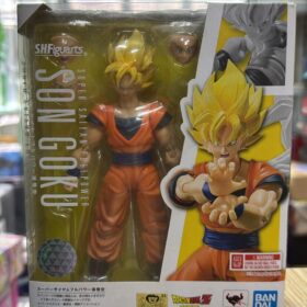 開封品 Bandai S.H.Figuarts Shf Son Goku Super Saiyan Full Power Dragon Ball Dragonball Z 龍珠 孫悟空 超級撒亞人 全力爆發