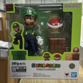 全新 Bandai S.H.Figuarts Shf Super Mario Bros Luigi Figure 超級瑪利奥 孖寶兄弟 綠色 路易吉 任天堂