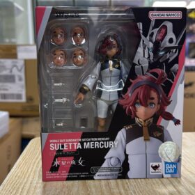 開封品 Bandai S.H.Figuarts Shf Suletta Mercury Gundam Aerial The Witch From Mercury 蘇萊塔 墨丘利 機動戰士 高達 水星的魔女