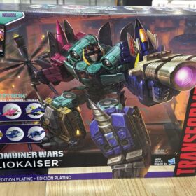 開封品 Hasbro Transformers Liokaiser Combiner Wars Platinum Edition 變形金剛  孩之寶