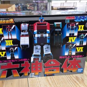 開封品 Bandai Soul Of Chogokin GX-40R Godmars Robot 超合金魂 六神合體 超級機械人大戰