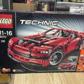 全新 只開外盒內袋未開 Lego 8070 Super Car Technic 紅色跑車