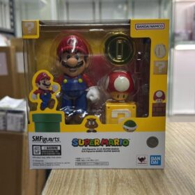 全新 Bandai S.H.Figuarts Shf Super Mario Bros Mario Figure 超級瑪利奥 孖寶兄弟 瑪利奥