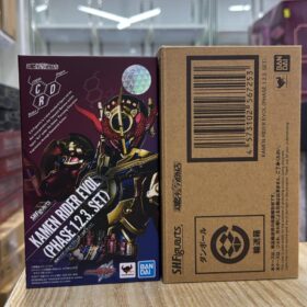 開封品 Bandai S.H.Figuarts Shf Kamen Rider Evol Phase 123 Set 幪面超人