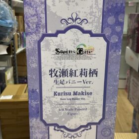 開封品 B Style 1/4 Kurisu Makise Bare Leg Bunny Ver Steuns Gate 牧瀨紅莉棲 命運石之門 生足 兔女郎